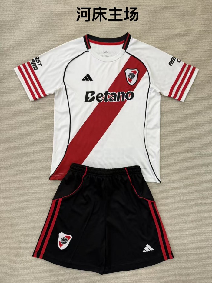 River Plate home kid adult 25-26