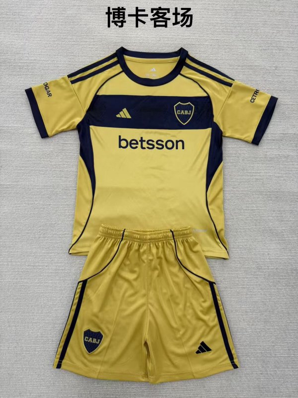 Boca Juniors away kid adult 25-26