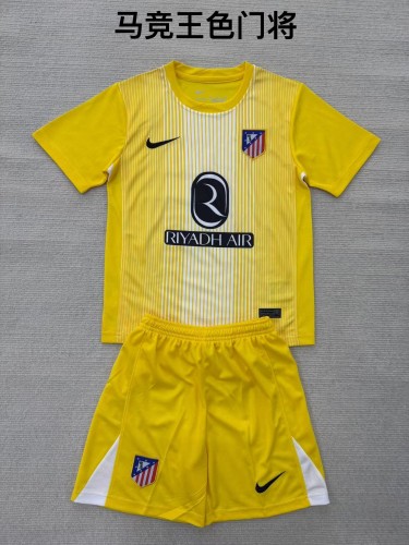 Atletico Madrid goalkeeper yellow kid adult 25-26