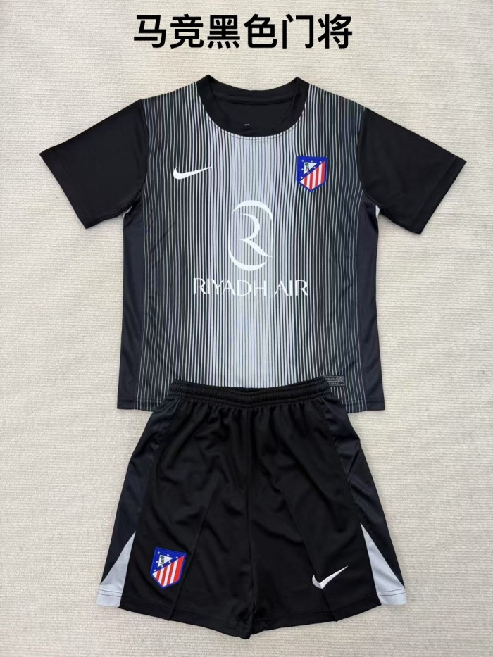 Atletico Madrid goalkeeper black kid adult 25-26