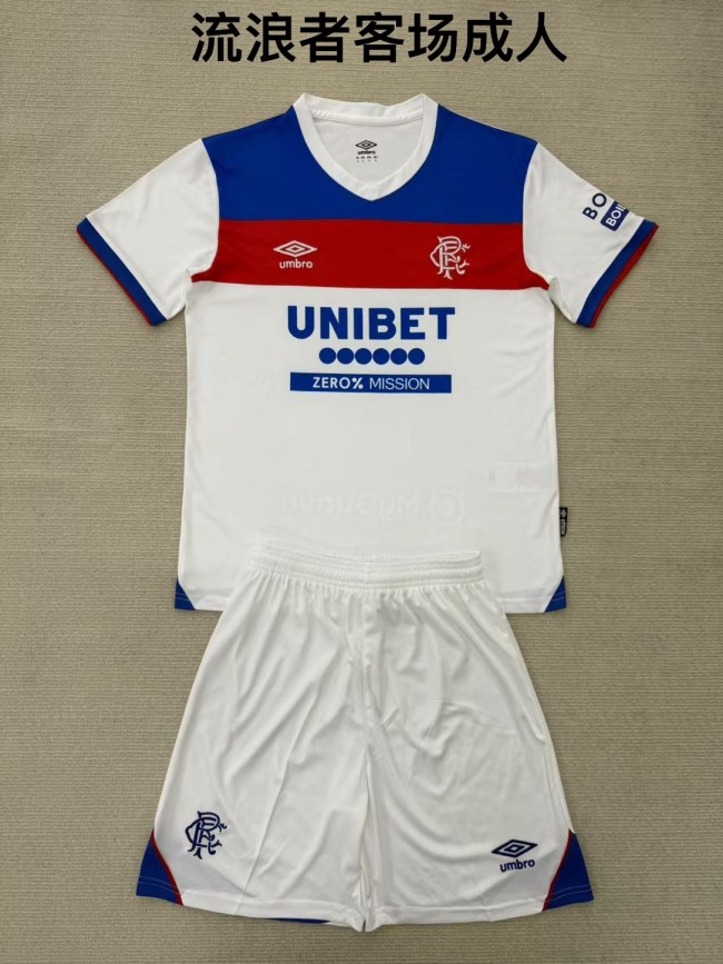 Rangers F.C. away with shorts 25-26