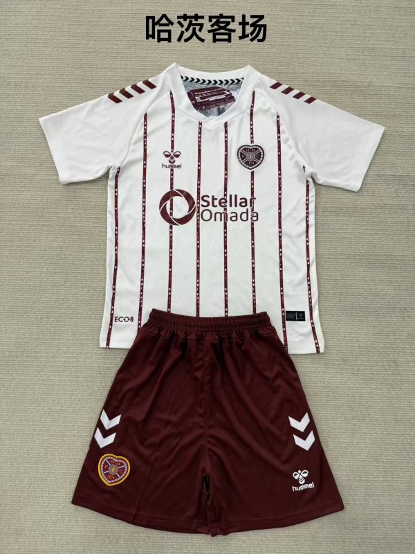 Heart of Midlothian F.C. away kid adult 25-26