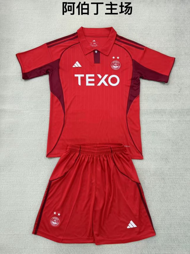 Aberdeen F.C. home kid adult 25-26