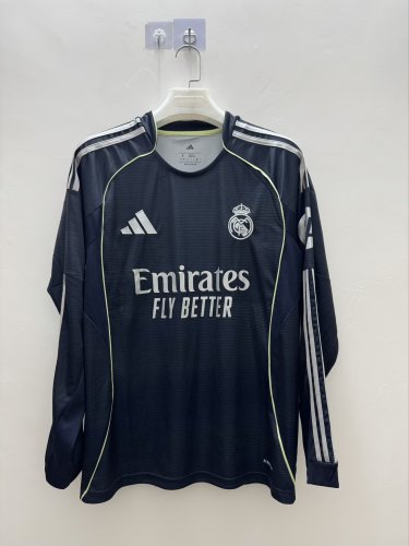 Real Madrid away 25-26 long sleeve