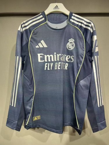Real Madrid away long sleeve 25-26 player version