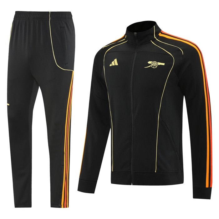 Arsenal jacket black 25-26