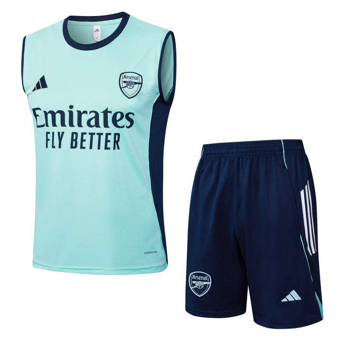 Arsenal vest light blue with shorts 25-26 D2570