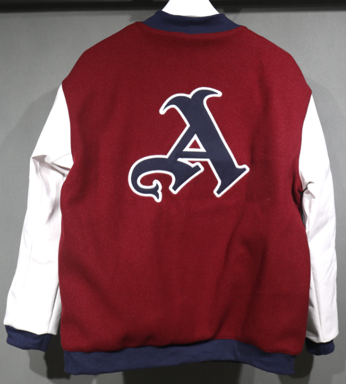 Arsenal baseball uniform jacket red 2025