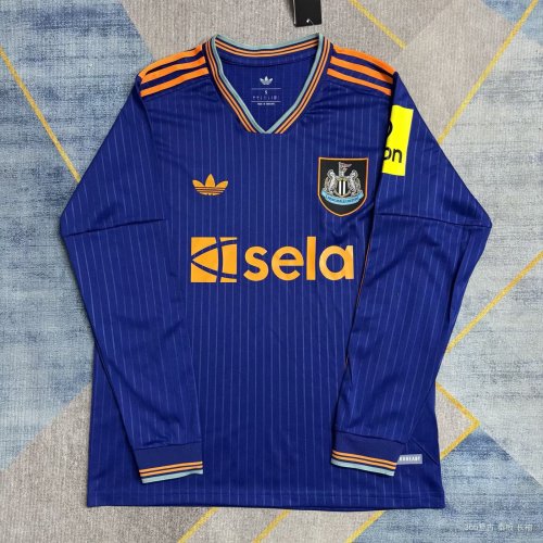 Newcastle United third 25-26 long sleeve