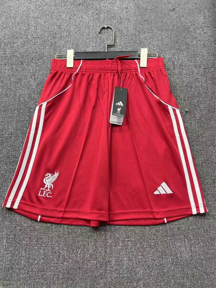 LFC home shorts 25-26