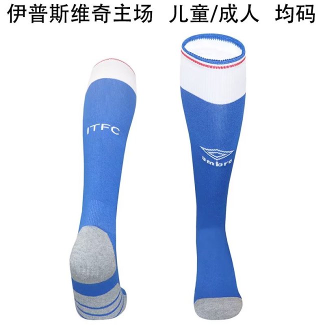 Ipswich Town F.C. home sock 25-26