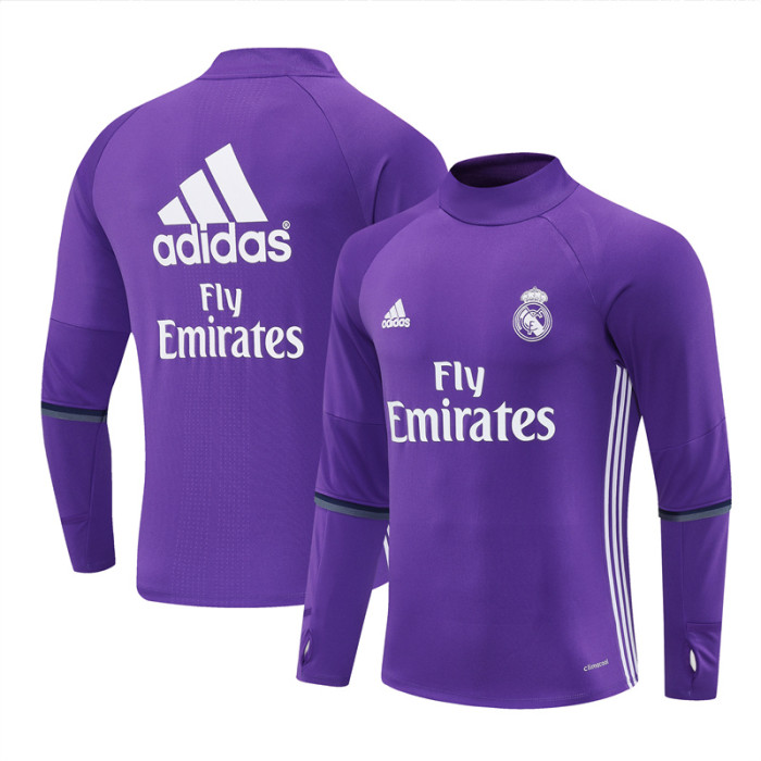 Real Madrid tracksuit 16-17 purple
