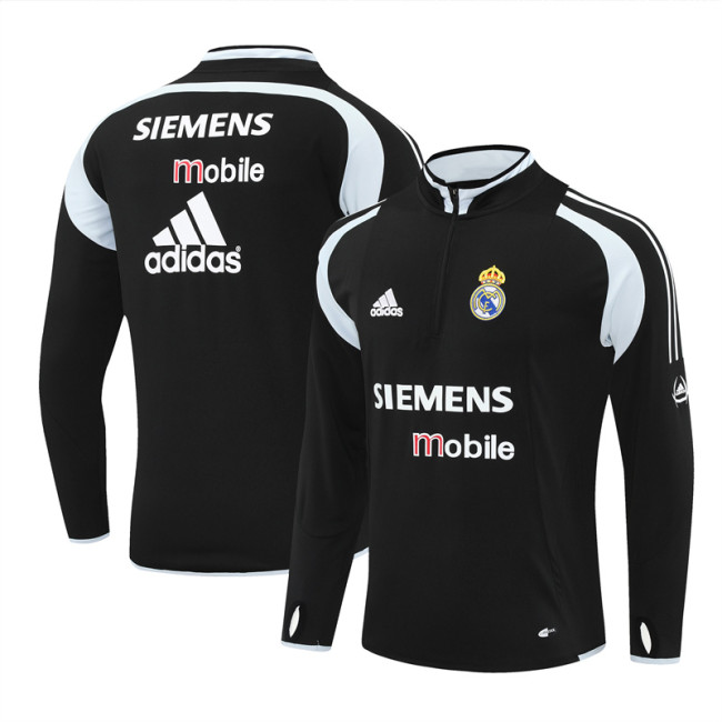 Real Madrid tracksuit 04-05 black