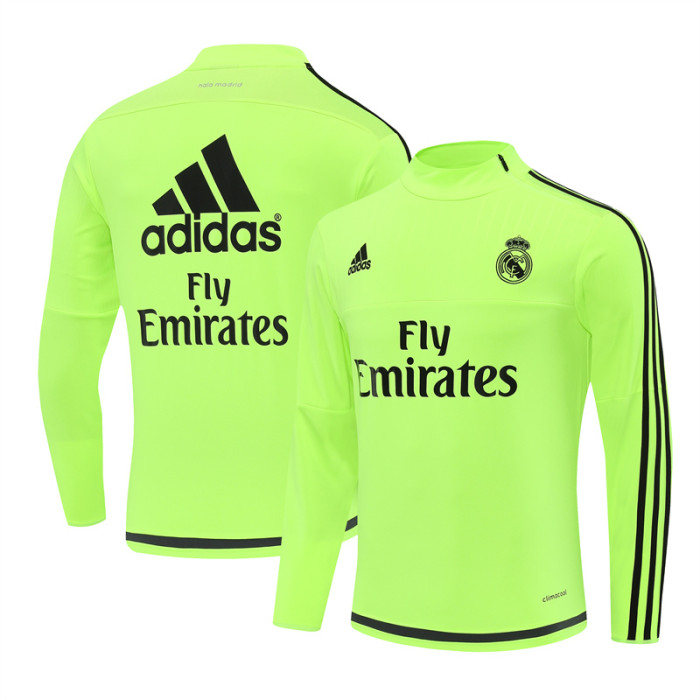 Real Madrid tracksuit 15-16 green