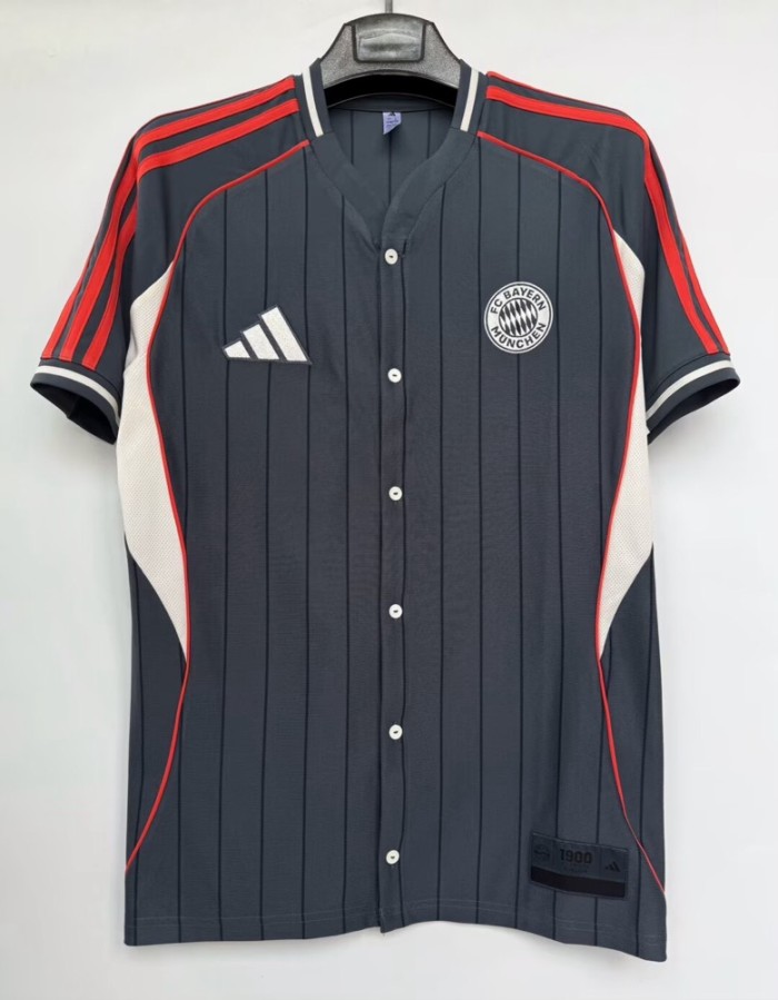 FC Bayern Munich baseball uniform navy 25-26