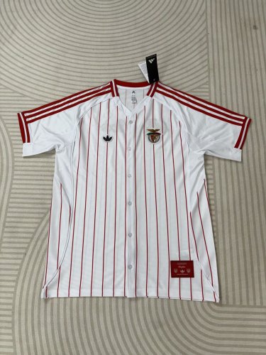 Benfica baseball jersey white 25-26