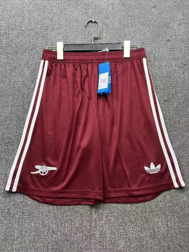 Arsenal third shorts red 25-26