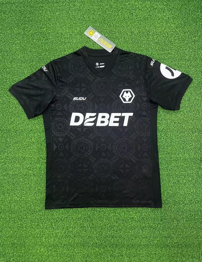 Wolverhampton Wanderers goalkeeper black S-4XL 25-26