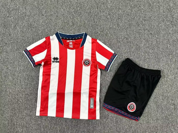 Sheffield United home kid adult with shorts 25-26