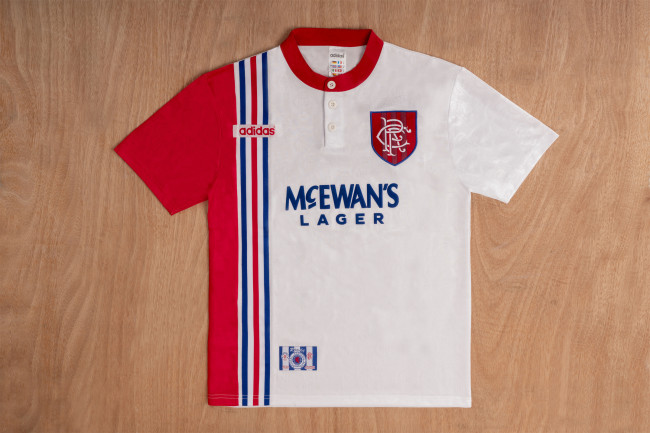 Glasgow Rangers 96-97 away white retro #ING