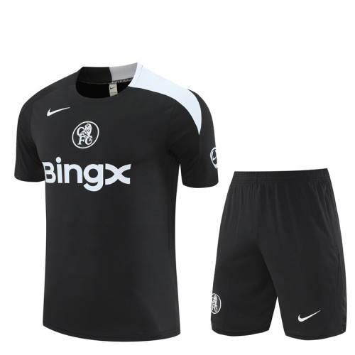 Chelsea T90 black kid adult with shorts 25-26