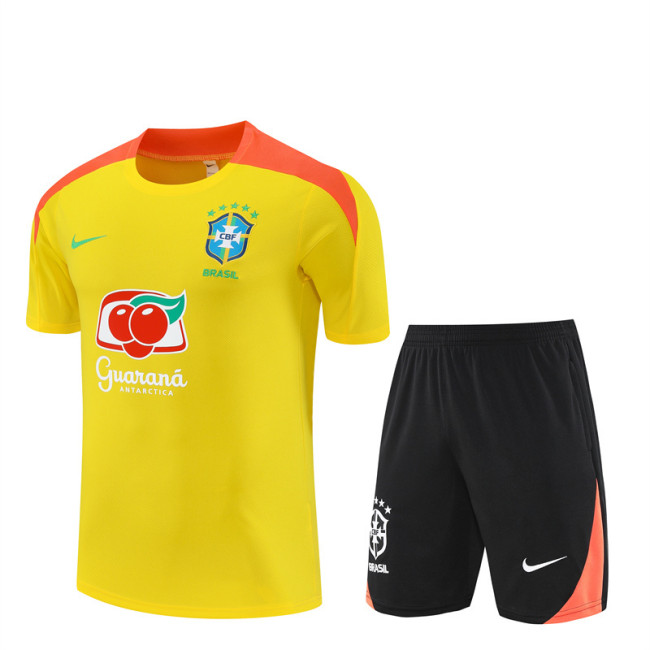 Brazil training yellow kid adult 25-26
