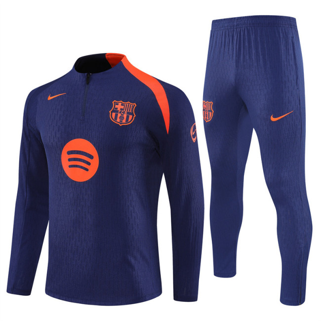 Barcelona tracksuit navy kid adult 25-26 player version