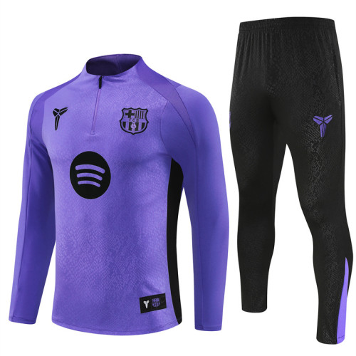 Barcelona X Kobe tracksuit purple kid adult 25-26