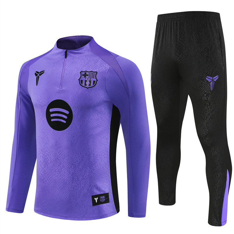 Barcelona X Kobe tracksuit purple kid adult 25-26