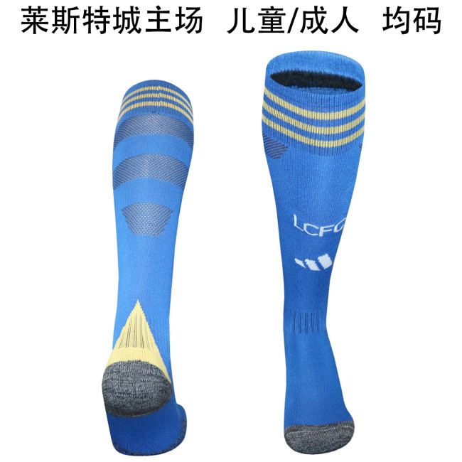 Leicester City home sock 25-26