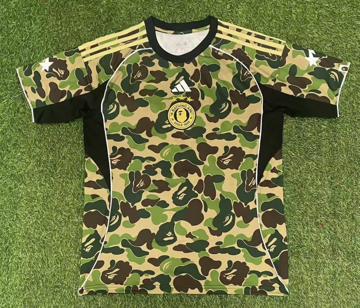 AD X AAPE camouflage shirt