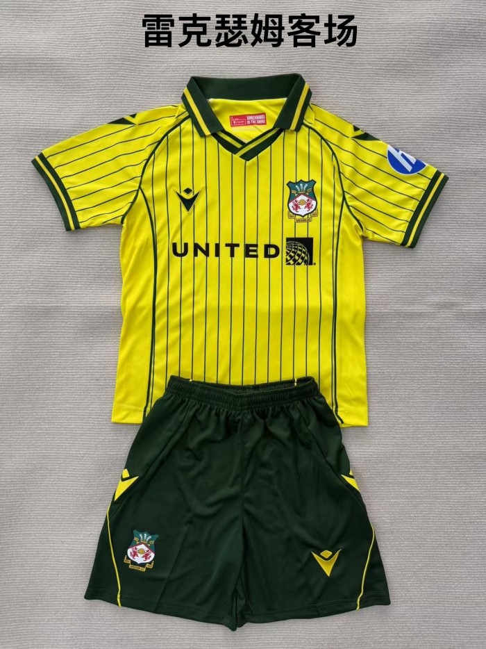Wrexham away kid adult 25-26