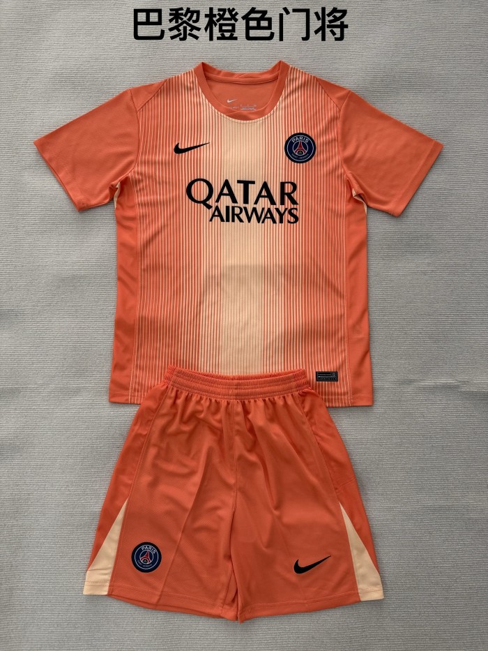  Paris Saint-Germain goalkeeper orange kid adult 25-26