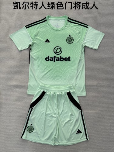 Celtic F.C. goalkeeper green with 25-26