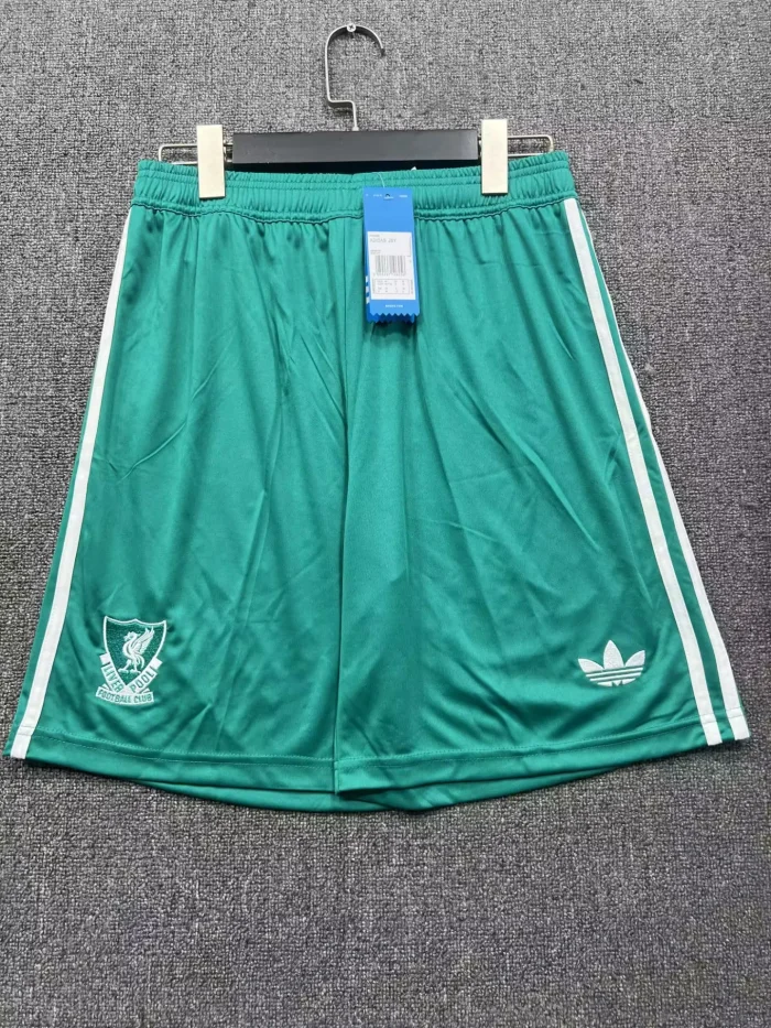 LFC third shorts green 25-26
