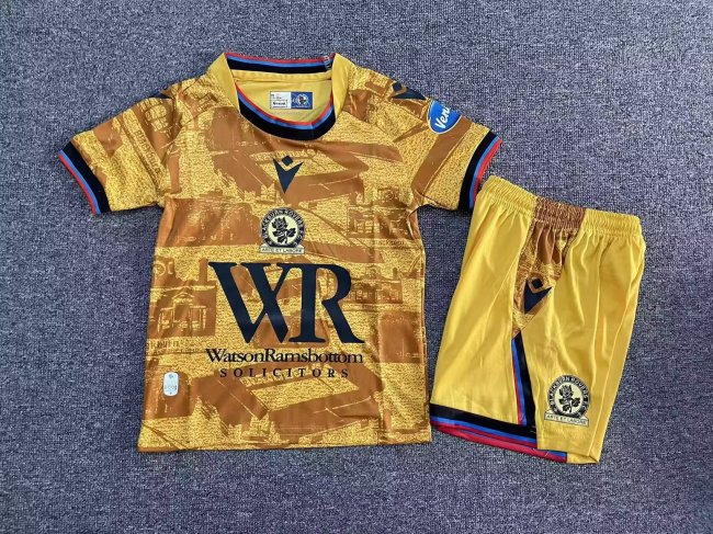 Blackburn Rovers yellow kid 25-26