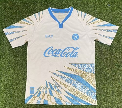 Napoli Pre-race uniform white 25-26