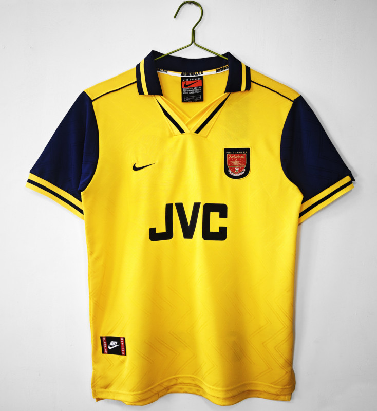Arsenal 96-97 away yellow retro