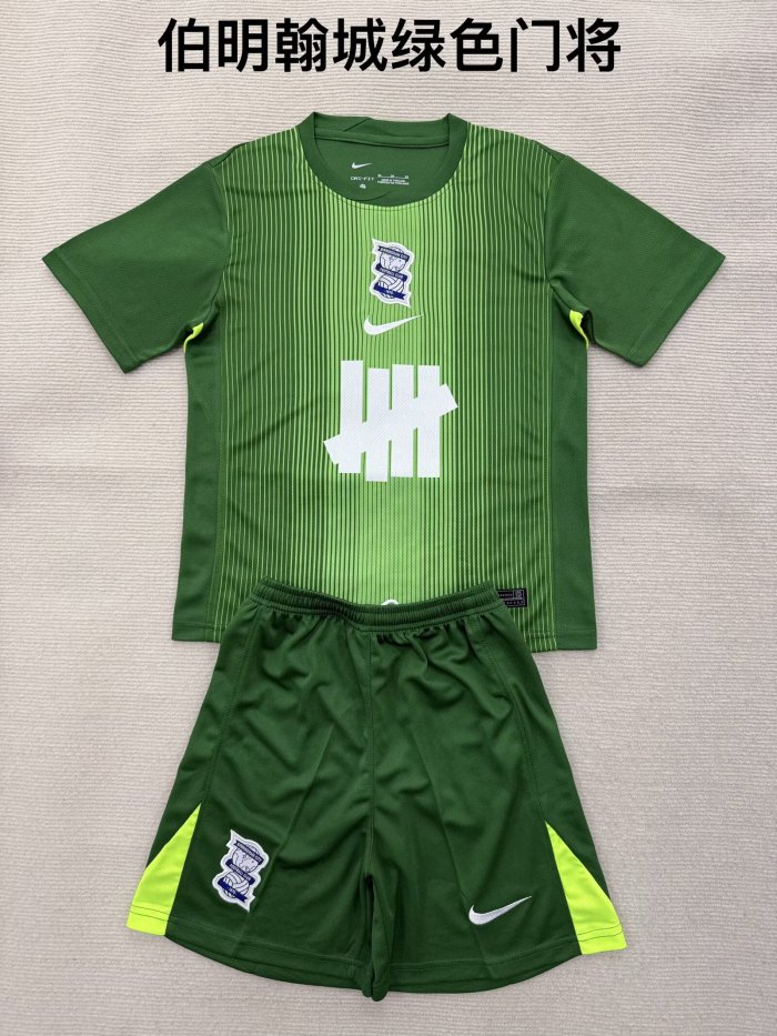 Birmingham goalkeeper green kid adult 25-26