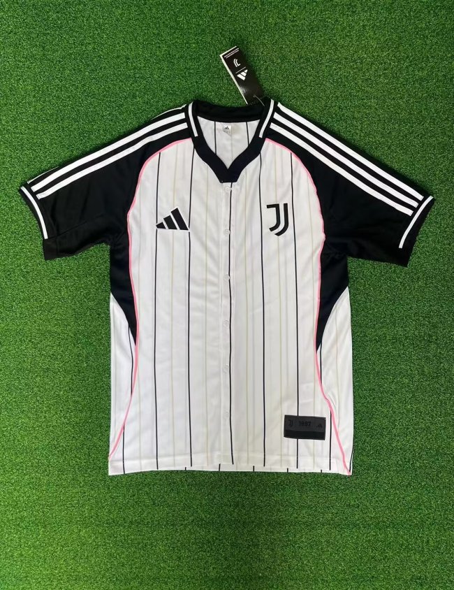 Juventus baseball uniform white 25-26