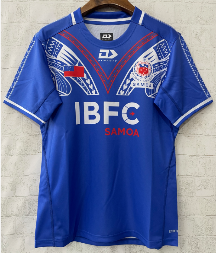 Samoa blue 25-26 rugby