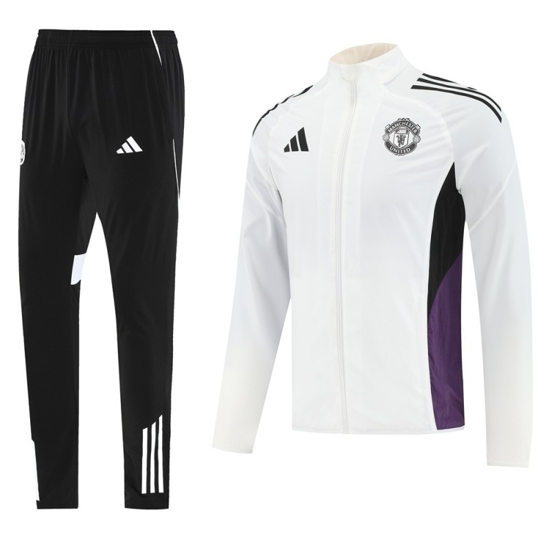 Manchester United windbreaker white S-3XL 25-26
