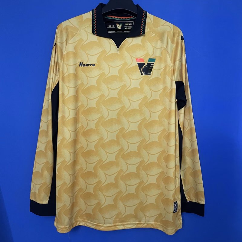 Venezia goalkeeper yellow 25-26 long sleeve