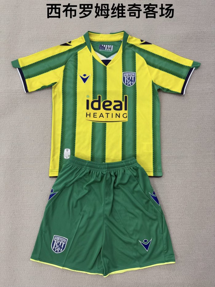 West Bromwich Albion F.C away kid adult 25-26
