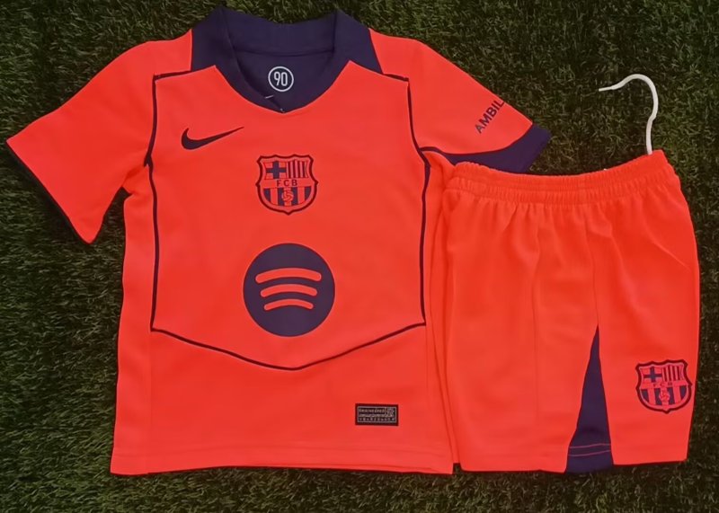 Barcelona third  kid 25-26