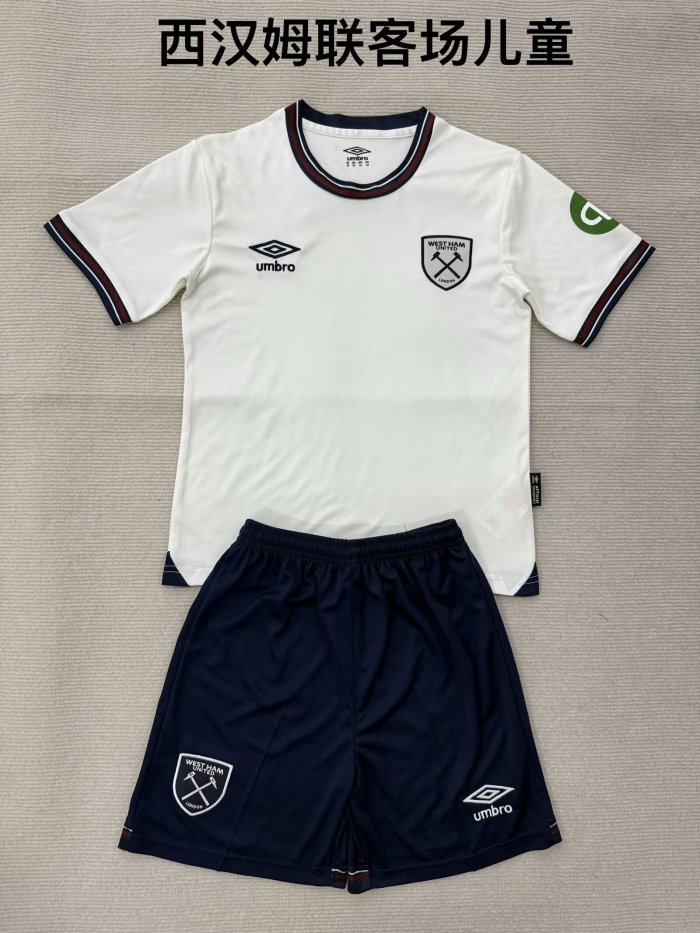 West Ham United away kid adult 25-26