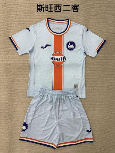 Swansea City A.F.C third kid adult with shorts 25-26