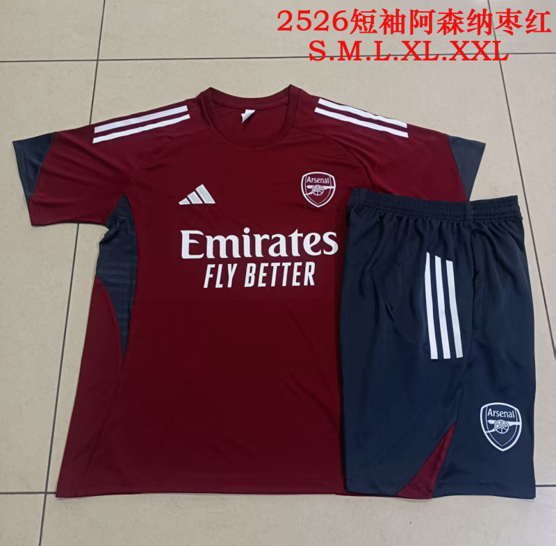 Arsenal training red with shorts 25-26 #D25243