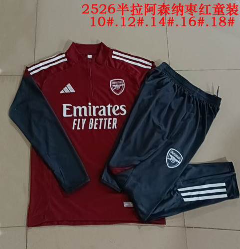 Arsenal tracksuit red kid adult 25-26 #E25195 #B25125