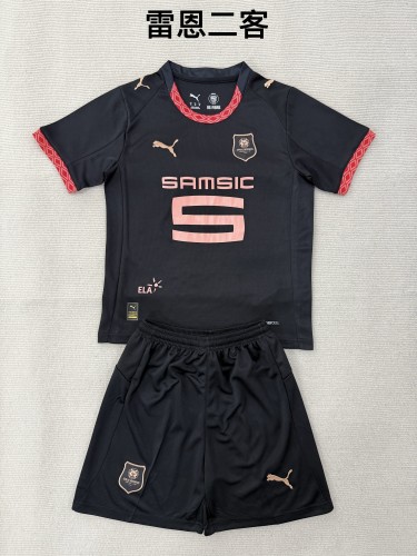 Stade rennais third kid adult with shorts 25-26